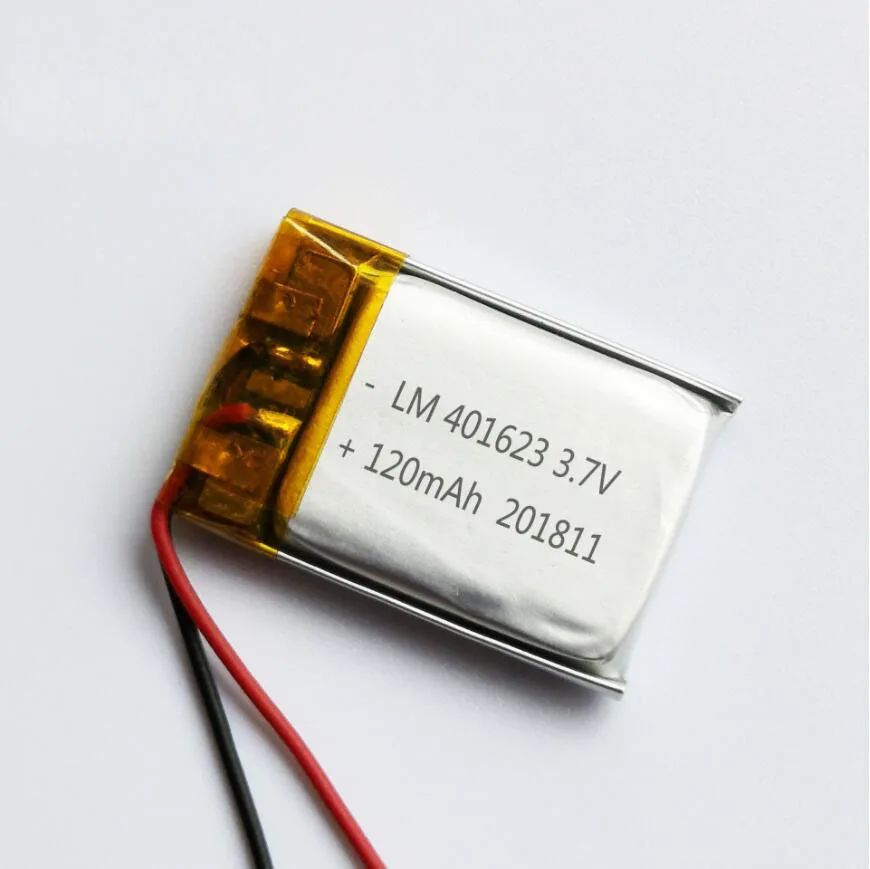 20 komada 3,7 120 mah 401623 401523 401520 lithium-ion polymer baterija 2,0 mm Priključak JST
