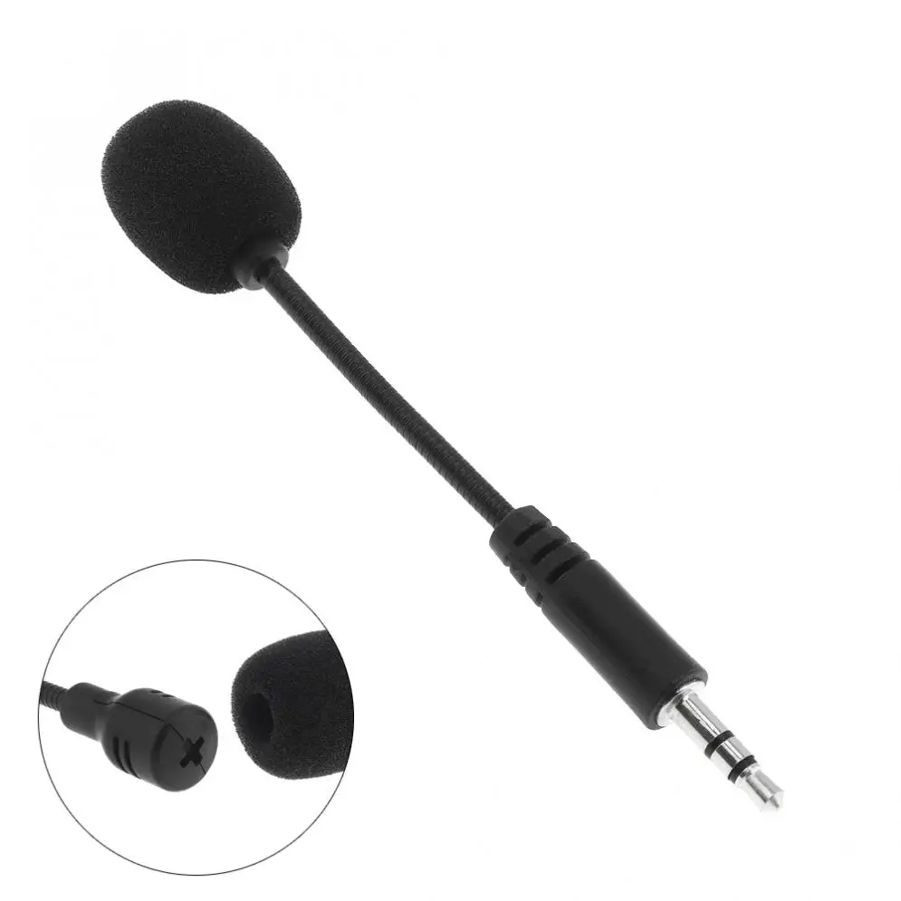Mini Prijenosni 3,5 mm Priključak Fleksibilan Mikrofon Mikrofon za Mobilni telefon/ PC / Laptop