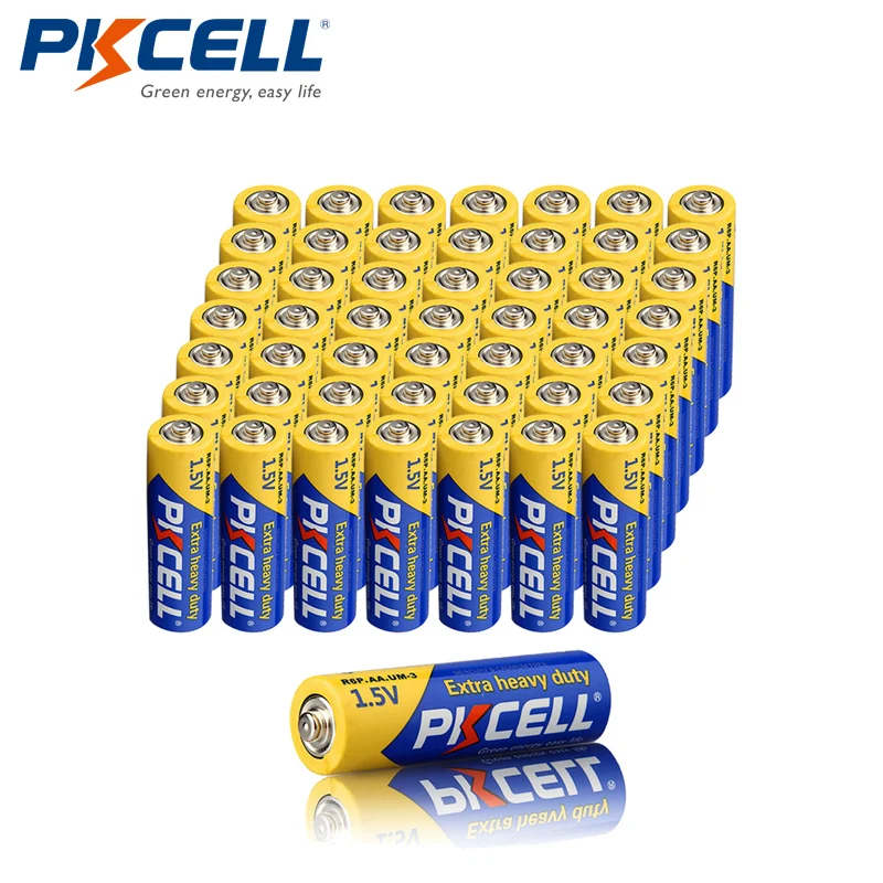50 kom. x PKCELL R6P 1,5 U Сверхпрочный baterija Ugljik-Cink BATERIJE za Jednokratnu upotrebu Suhe Baterije, Akumulatori,