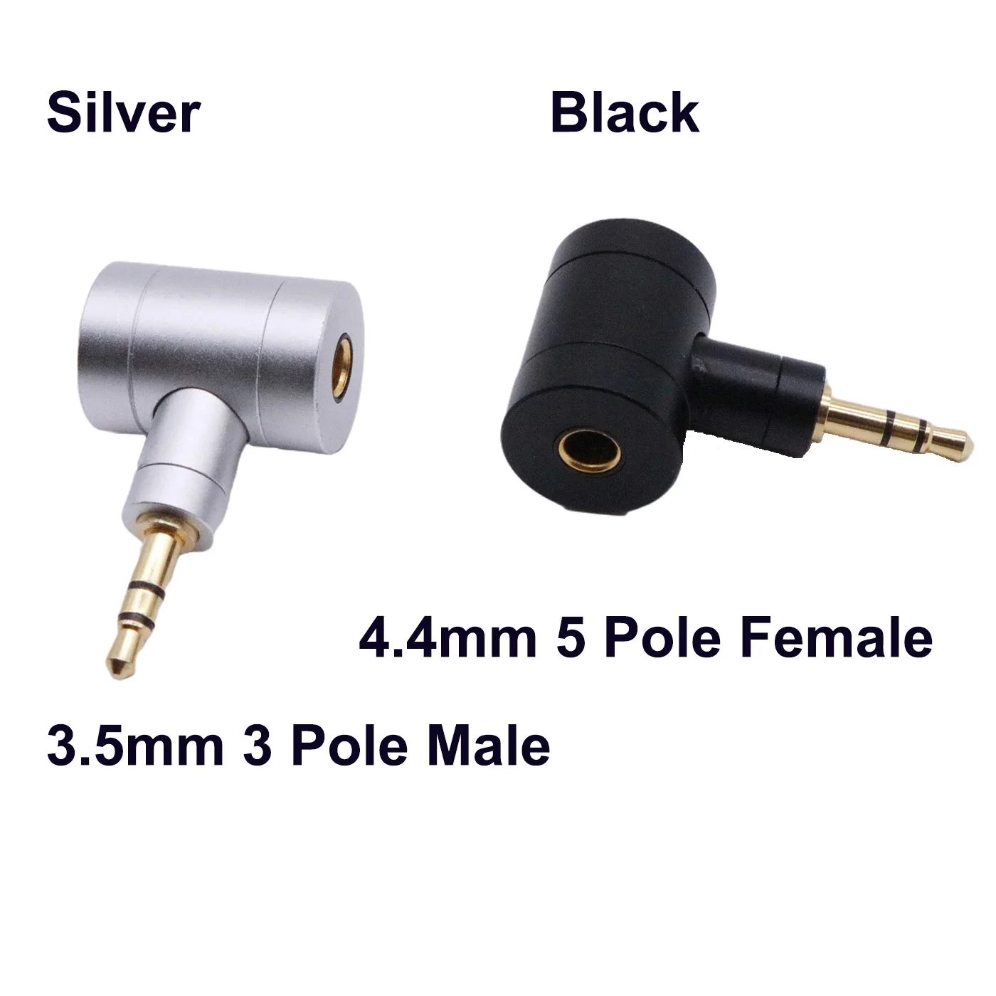 1 kom. T-Oblika 4,4 mm Uravnotežen Ženski do 3,5 mm TRS Muški Pretvarač Za slušalice, Adapter za Slušalice Za Sony PHA-2A TA-ZH1ES LN007086