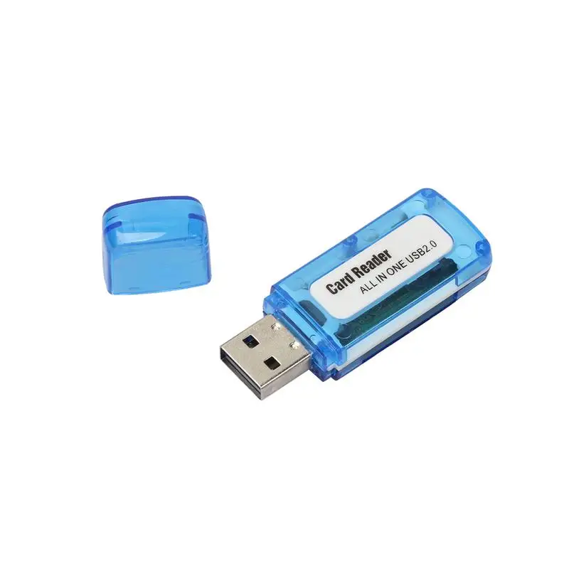 Adapter za čitanje memorijskih kartica Multi All in 1, USB 2.0 Za M2 S-D SDHC DV S Micro-D Mini S-D TF Card Reader