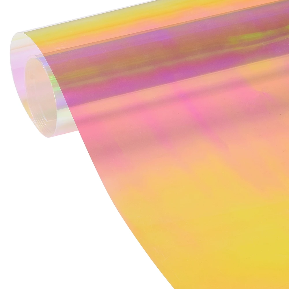 Crveno Rainbow Transparentno VLT 18% Prozor Folija za Bočnog Prozora Automobila, Kuća, Ureda, Stakla, Naljepnice na Solarnu Film, Nijansiranje 3 M X 50 cm