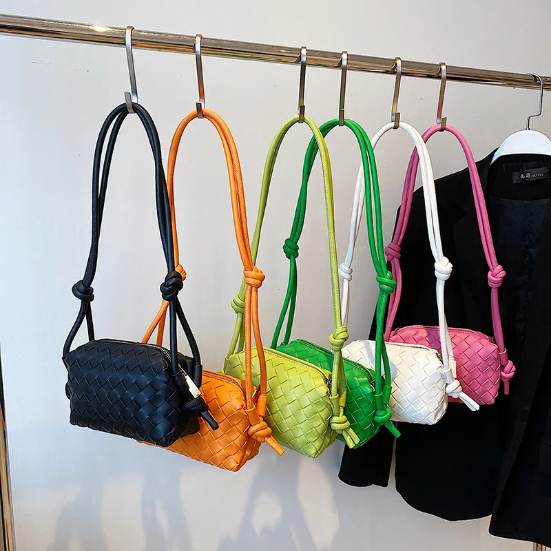 Moderan i jednostavan ženska torba ručnog rada svijetle boje, ljetna nova torba-instant messenger na ramena do 2022 godine, glavni ženski torbu bolsos mujer