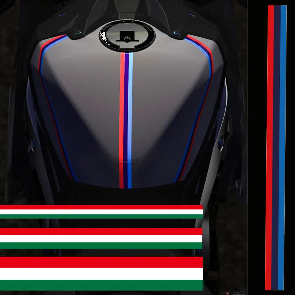 BMW Boji Reflektirajućim Zastava Italije Naljepnice U Traku za Motokros Naljepnice na Spremnik Motocikla Honda ADV CBR HRC