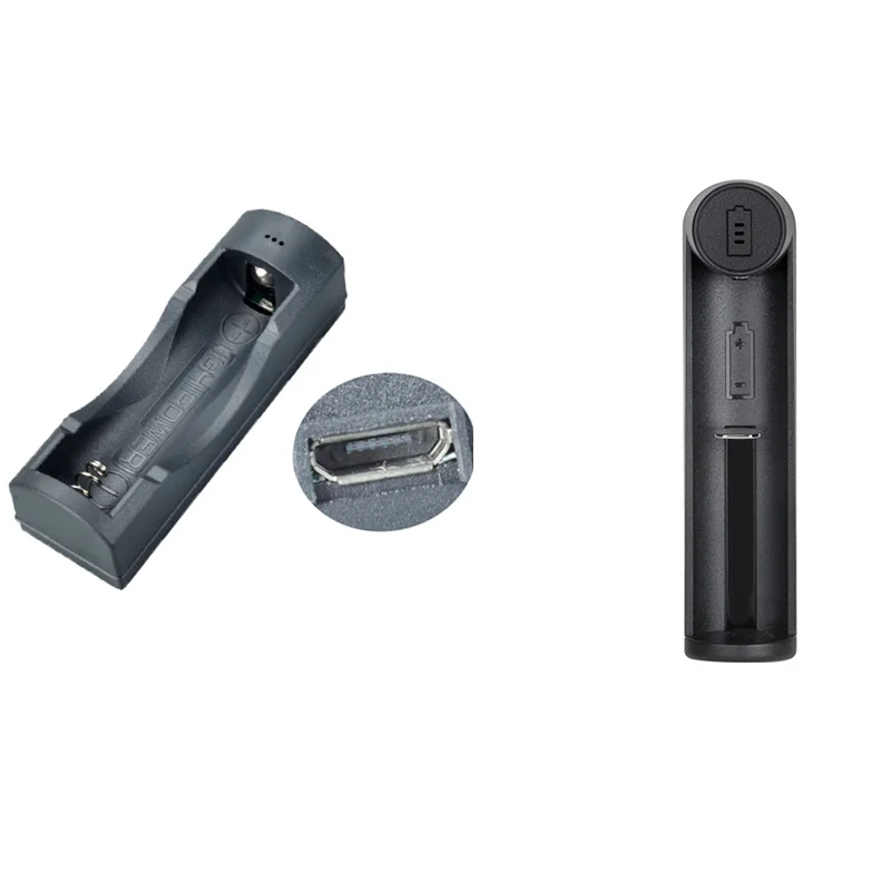 2 veličine je USB Port Baterija Punjač Zaštita Univerzalni punjač Za 18650 Li-ion (bez baterije)