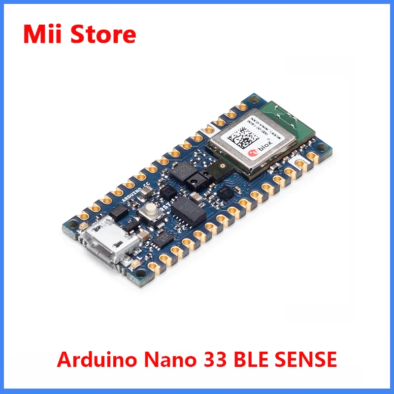 Nova naknada za razvoj ugrađenih senzora Arduino Nano 33 BLE Sense ABX00031, 32-bitni procesor ARM® Cortex™-M4 nRF52840 s frekvencijom od 64 Mhz