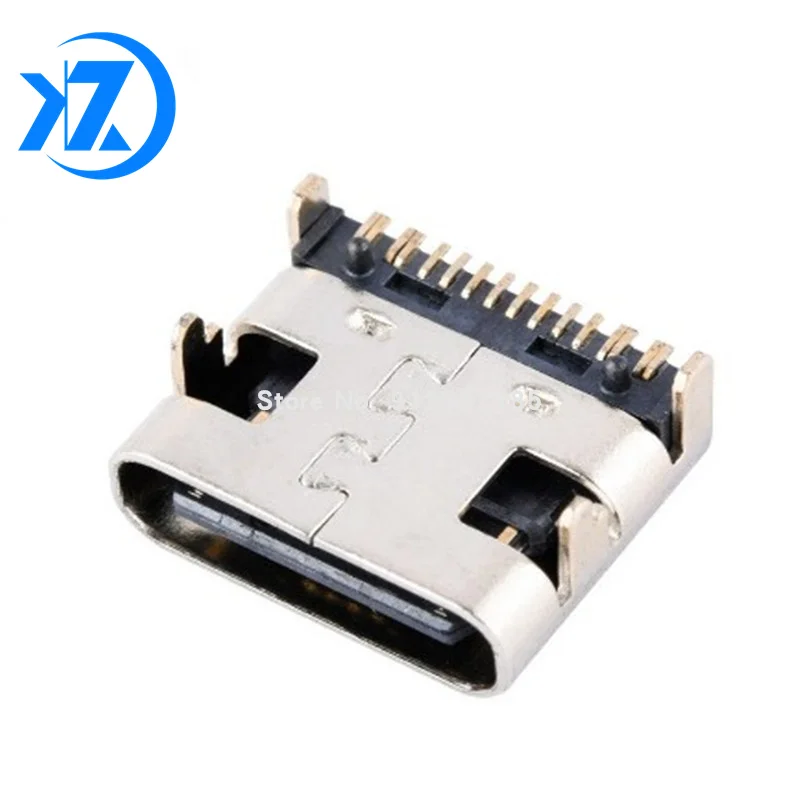 10 kom. Tip-C, USB 3.1 16 pin DIP 30 3A Micro USB Konektora Ženski Priključak Priključak za Stražnji Utičnica Električna Stopica