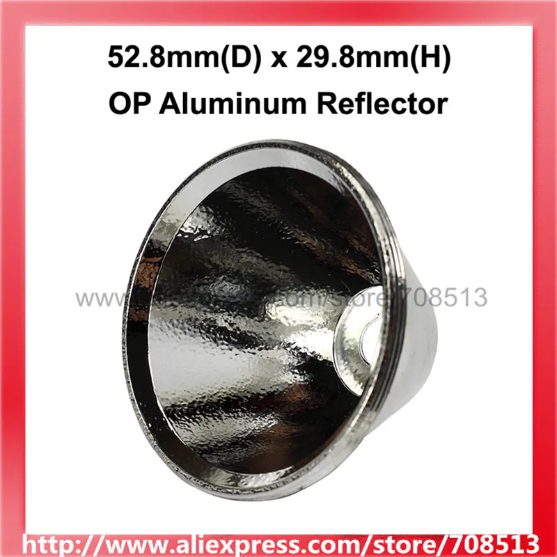 Aluminijski reflektor 52,8 mm (D) x 29,8 mm (H) OP