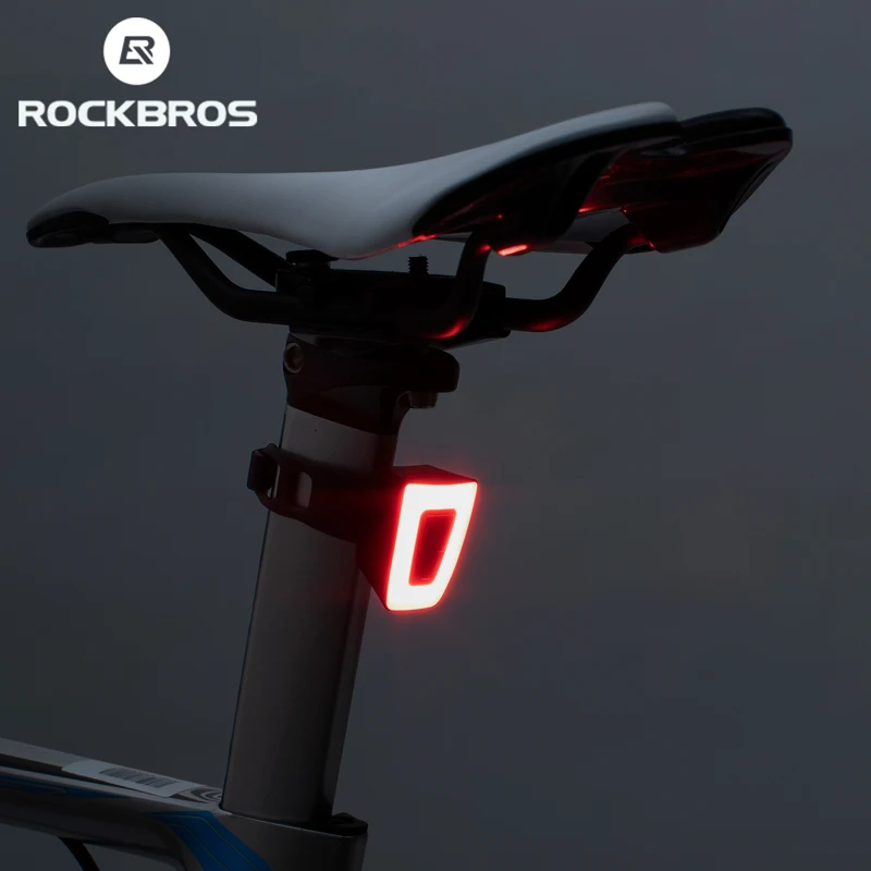 ROCKBROS Mni Biciklistička Fenjer Vodootporan USB Punjiva Kaciga dugo Svjetlo Svjetlo Za Bicikl Led Svjetiljka Sigurnosti Noćni Vožnje