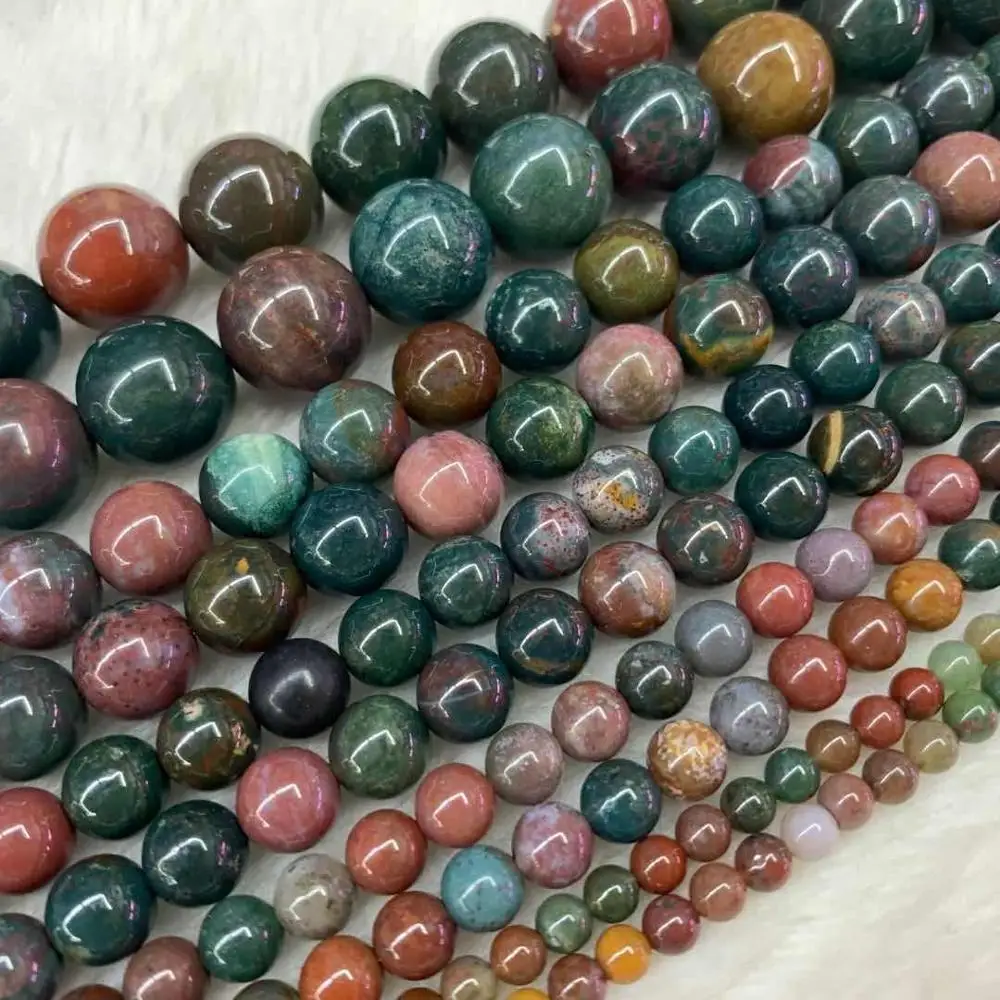 prirodni кровавик/heliotrop perle prirodni kamen perle DIY slobodan perle za izradu nakita vlasi 15 