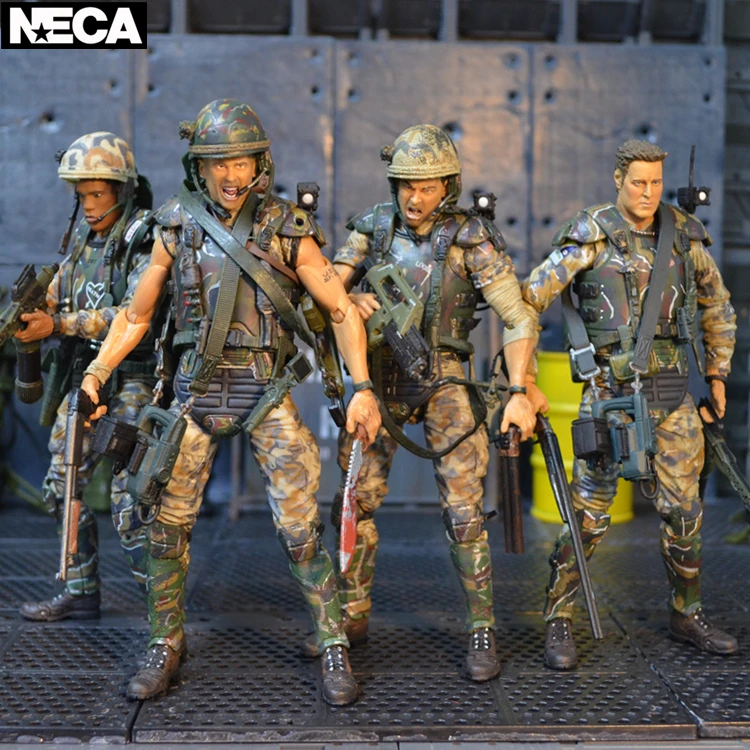 Kolonija NECA marinski Korpus Plaćenici Солидеры AVP Predator Stranci 2-7 cm pokretna lutka Figurica