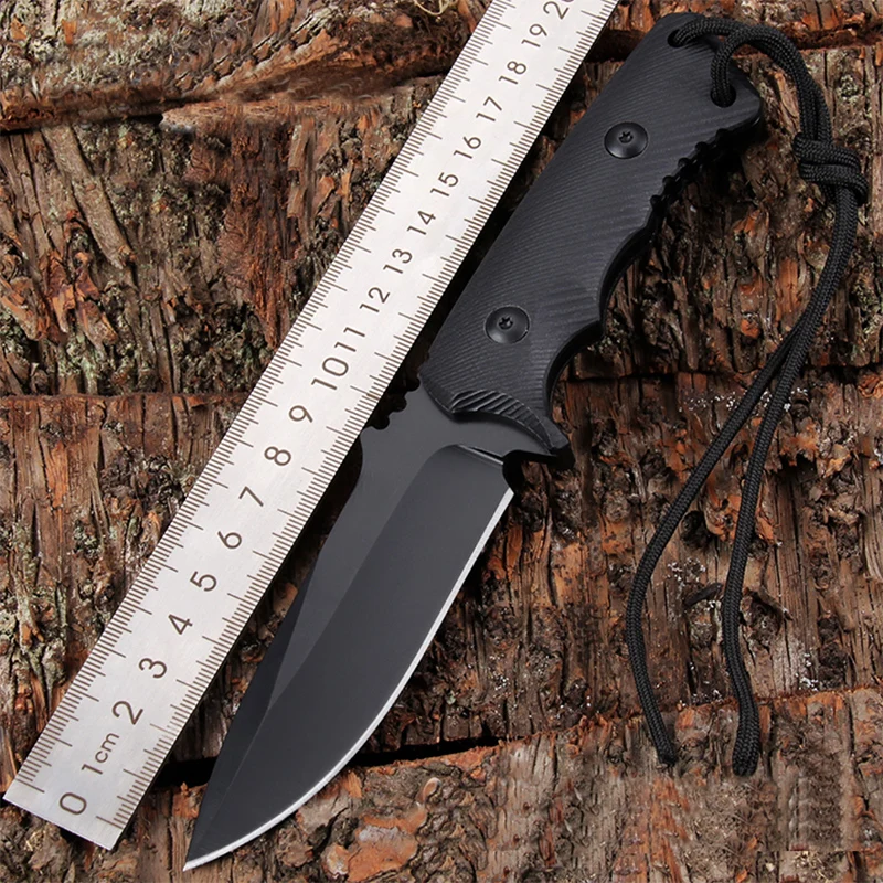 Besplatna dostava Fiksni Nož Taktički Nož je Full Tang Lovački Nož Aluminijska Ručka Vanjski alat nož