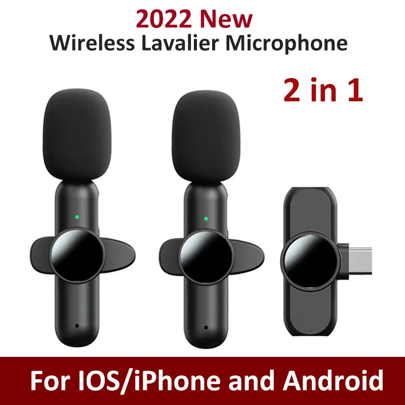 Mini Петличный Bežični Mikrofon S Lapels Cell/Mobilni Telefon Profesionalno Audio-Video Snimanje Mikrofon Za iPhone i Android Live Mic