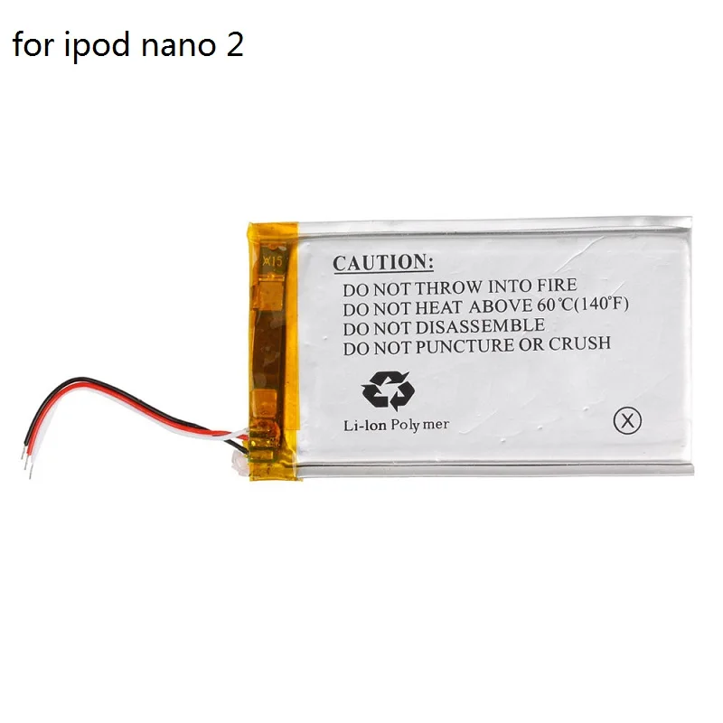 3,7 U Litij-ionska Baterija Zamjena 330 mah za iPod Nano 2 2G 2nd Gen MP3 s Alatima