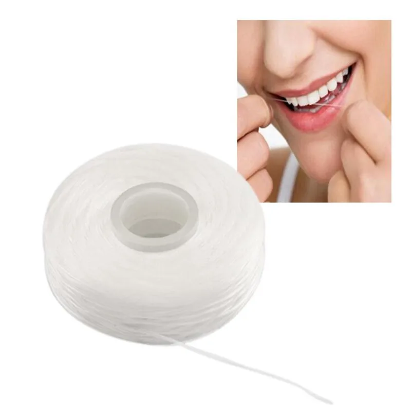 10 Rola 50 m Zubni Konac oralna Higijena, Čišćenje Zuba Vosak sa ukusom nane Namot za Zubni Konac Konac Zubni Konac Za Čišćenje Zuba