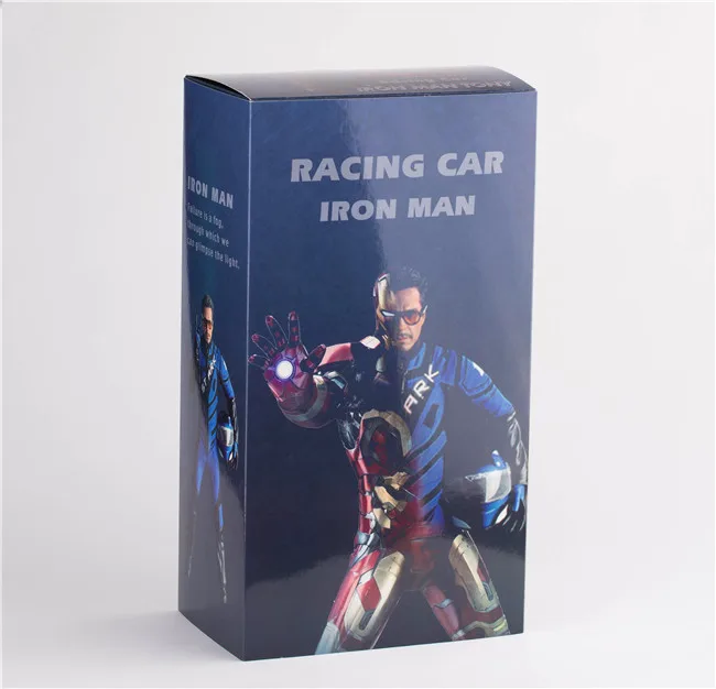 HC Igračke Marvel Avengers Tony Stark Iron Man sa Svojim Autom Frabic Tkanina 32 cm Zglobni Spojevi Pokretna Figura Igračke