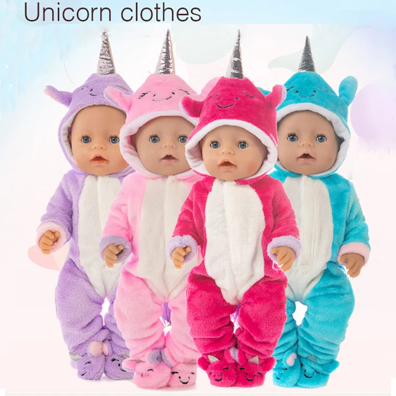 Odjeća za male Lutke 43 cm, 40 cm, Пижама za lutke Bebe s Obućom za 18 cm, Lutka za Djevojčice, Slatka Odjeća od Krzna Životinja