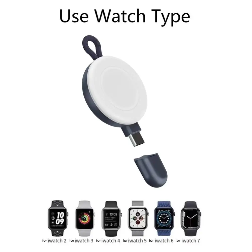 Univerzalni priključne stanice za brzo Punjenje USB C, Držač za Apple Watch Series 7 6 5 4 3 2, Prijenosni Bežični Punjač za iWatch Type C