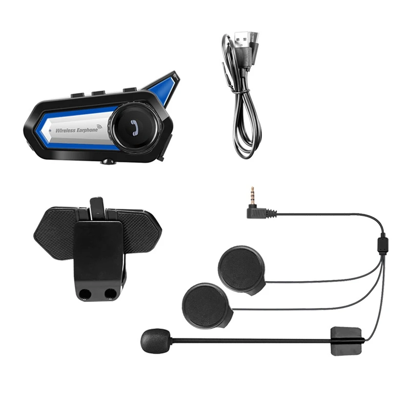 Motocikl Bluetooth Kaciga Slušalice 1000 mah Baterija Vodootporan Biciklizam CNC Buke Slušalice S Baterijom