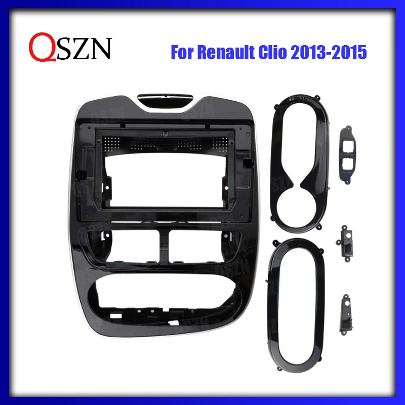 QSZN 10,1 Inča Okvir Auto Radio Ploča Za Renault Clio 2013-2015 Media player Frame Control Panel 2 din