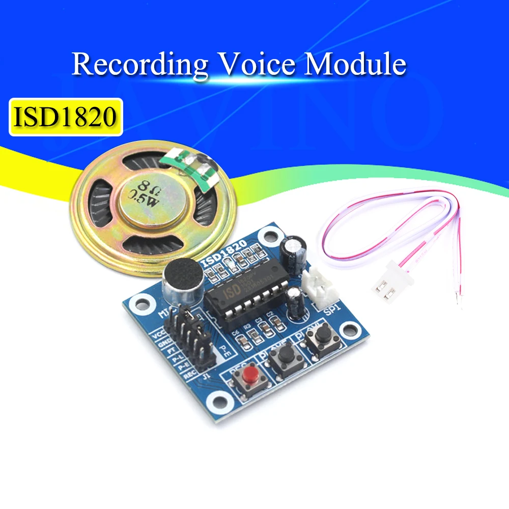 ISD1820 modul za snimanje glasovnih modula govorna naknada naknada modul теледифона s Mikrofonima + Zvučnik