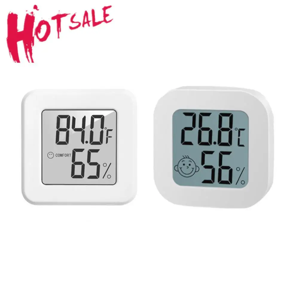 Mini LCD Digitalni Termometar Hygrometer vremenska stanica Za Kuće U Zatvorenom prostoru Elektronski Mjerač Temperature Senzor Vlage