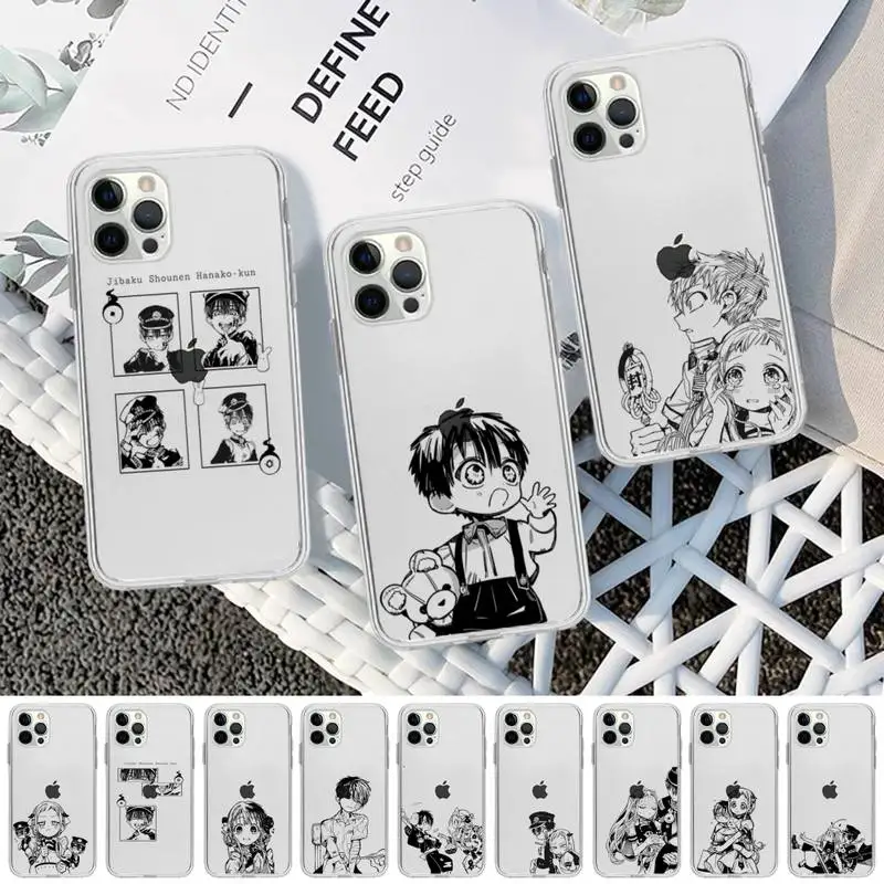 MaiYaCa Povezan s wc-om, Hanako Kuna, crno-bijela Torbica za telefon iPhone 11 12 13 mini pro XS MAX 8 7 6 6S Plus X 5S SE 2020 XR