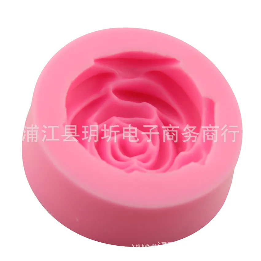 Pink silikonska forma za čokoladni mousse, gips obrazac za sapun