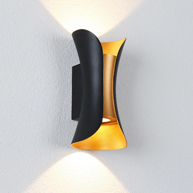 Led zidna svjetiljka plastični moderne zidne lampe 10 W bra unutarnja rasvjeta home dekor za dnevni boravak spavaća soba kuhinja lampa