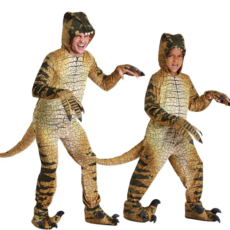 Halloween Dječji Dan Jurassic Park Za Odrasle, Djecu Div Плотоядный Dinosaur Тираннозавр Velociraptor Odijelo