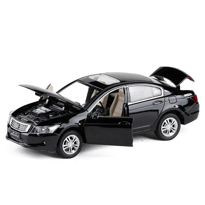 Pokloni 1:32 Honda Accord 8 Model od legure, imitacija lijevanje pod pritiskom, naplativa model zvuka i svjetla, dječje igračke, besplatna dostava