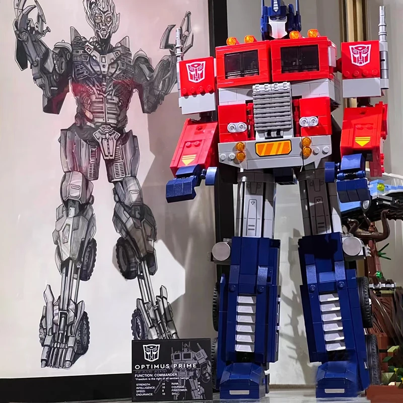 1508 KOM. Optimus Robot Prime 10203 Film je Klasični Lik Model Građevinski Blokovi i Cigle Igračke Dječji Poklon Set Kompatibilan s 10302