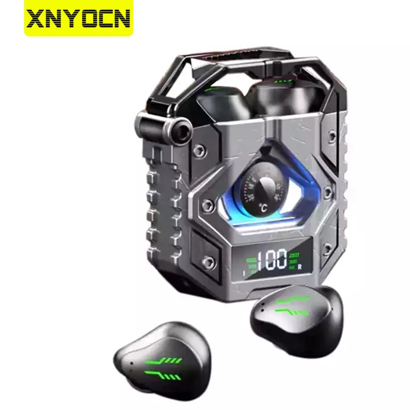 Xnyocn H9 TWS Bežična Bluetooth Kompatibilnost 5,3 Metalik Slušalice Slušalice Sportski Mini Slušalice S redukcijom šuma Za Smartphone