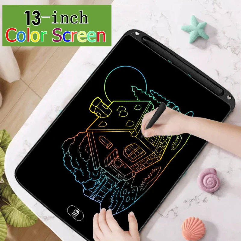 13-Inčni LCD Ploča Za Pisanje E-Daska Za Crtanje Brojka Čarobna Ploča Art Slikarstvo Alat Dječje Igračke Mozak Dječje Edukativne Igračke