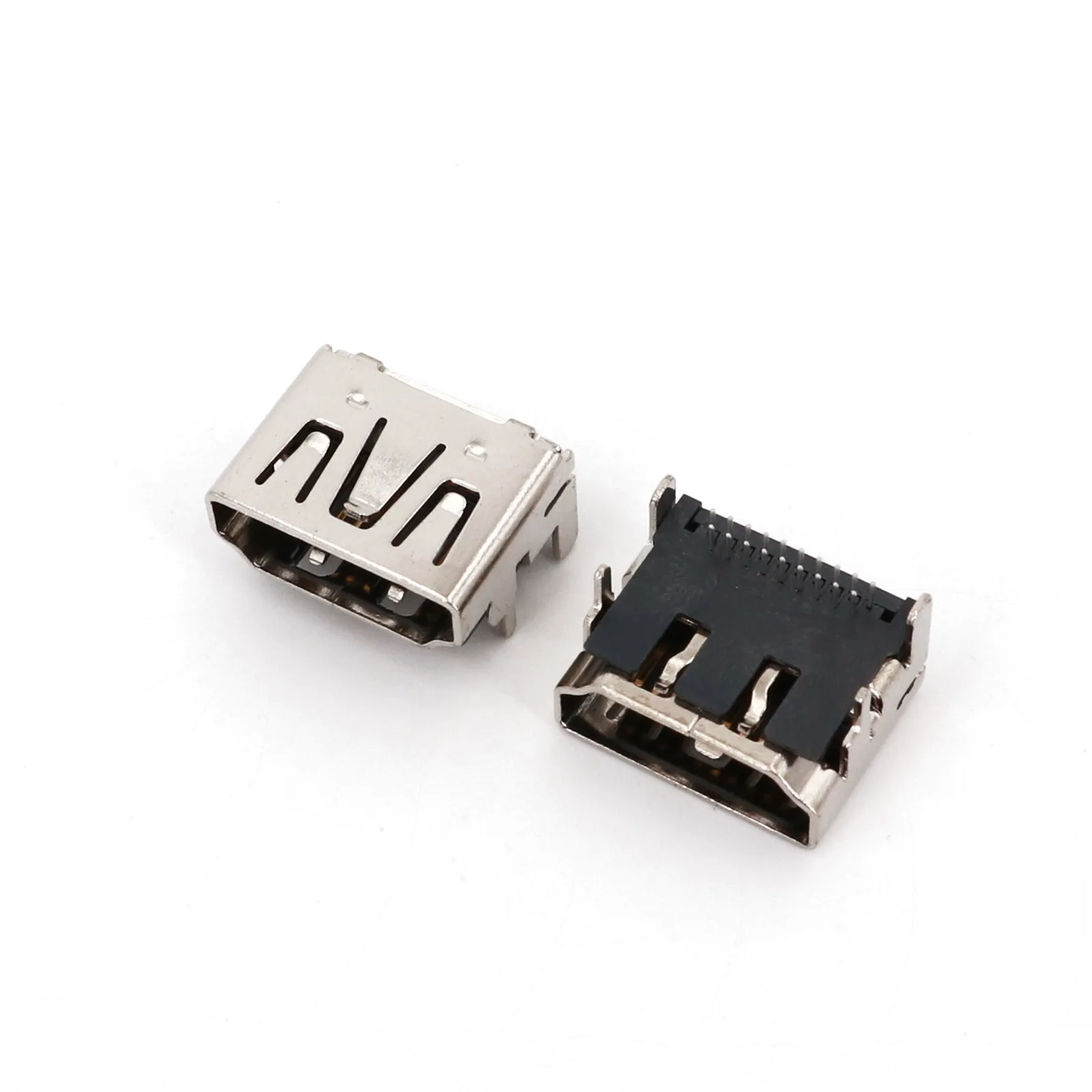10шт Tip A 2Row 19Pin DIP HDMI-kompatibilnu Utični Priključak Pravokutni Priključak za lemljenje tiskanih pločica