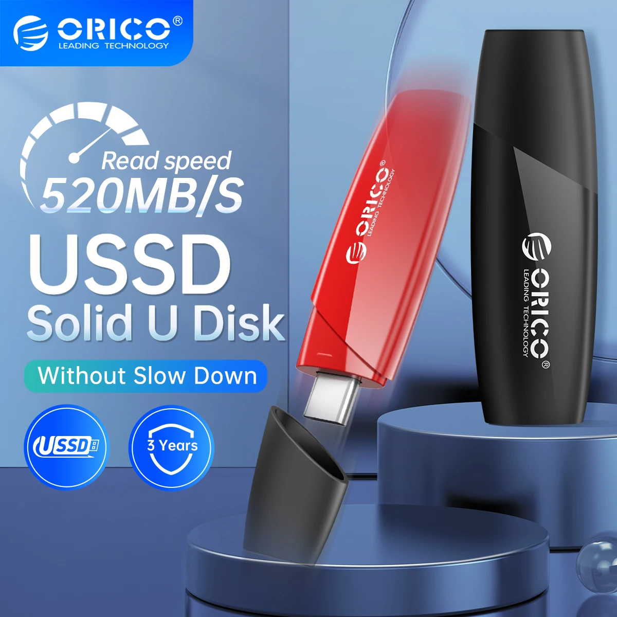 ORICO Novi Trend USSD Statički Disk 520 MB/s./s. high-Speed Mobilni SSD Drive Type C 1 TB 512 GB, 256 GB, 128 GB i USB Flash diskovi