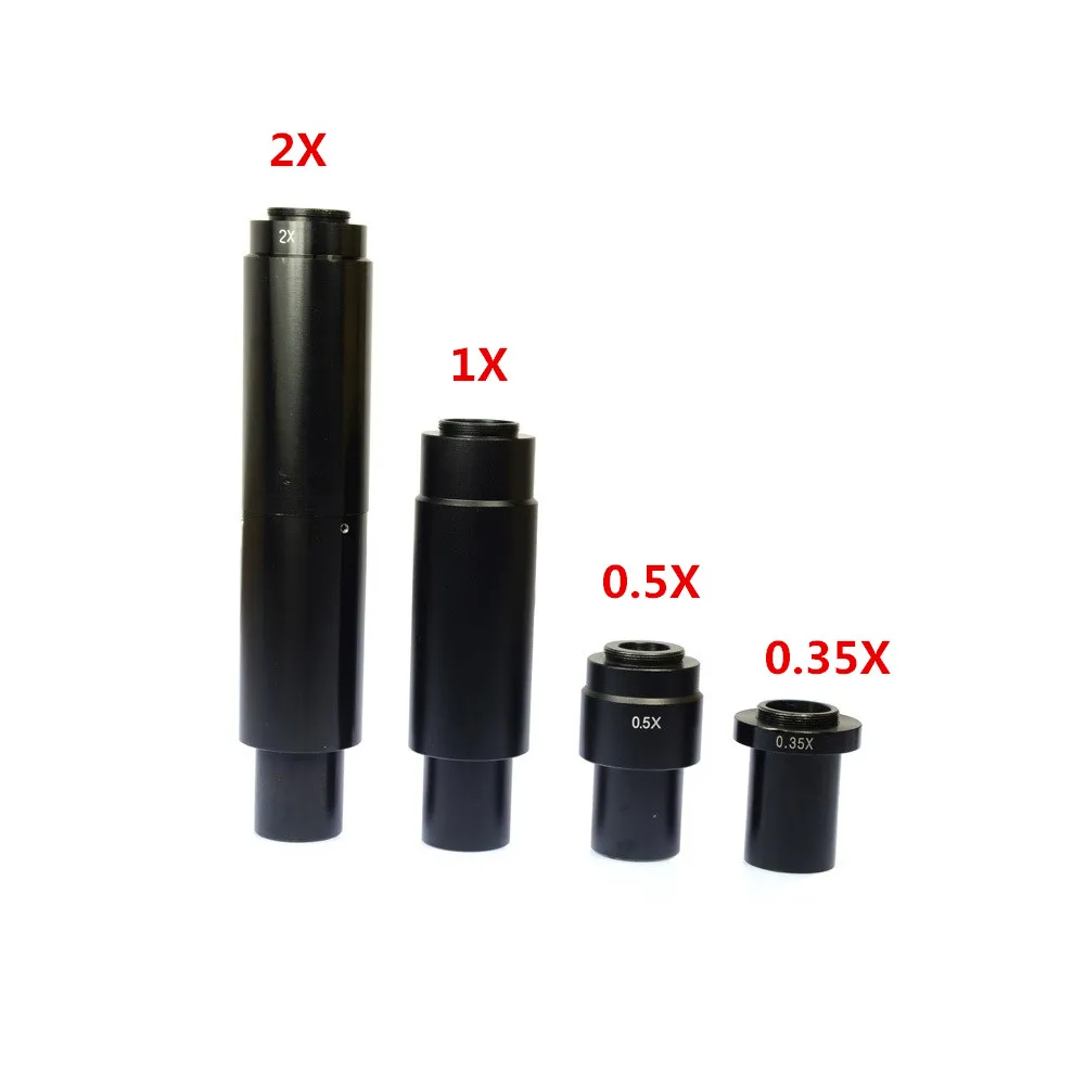 HAYEAR 0.35 X 0.5 X 1X 2X Okular Pomoćni Adapter Objektiva Za C-mount Mikroskopom Zoom Objektiv za 180X/300X Model Mikroskopom Skladište