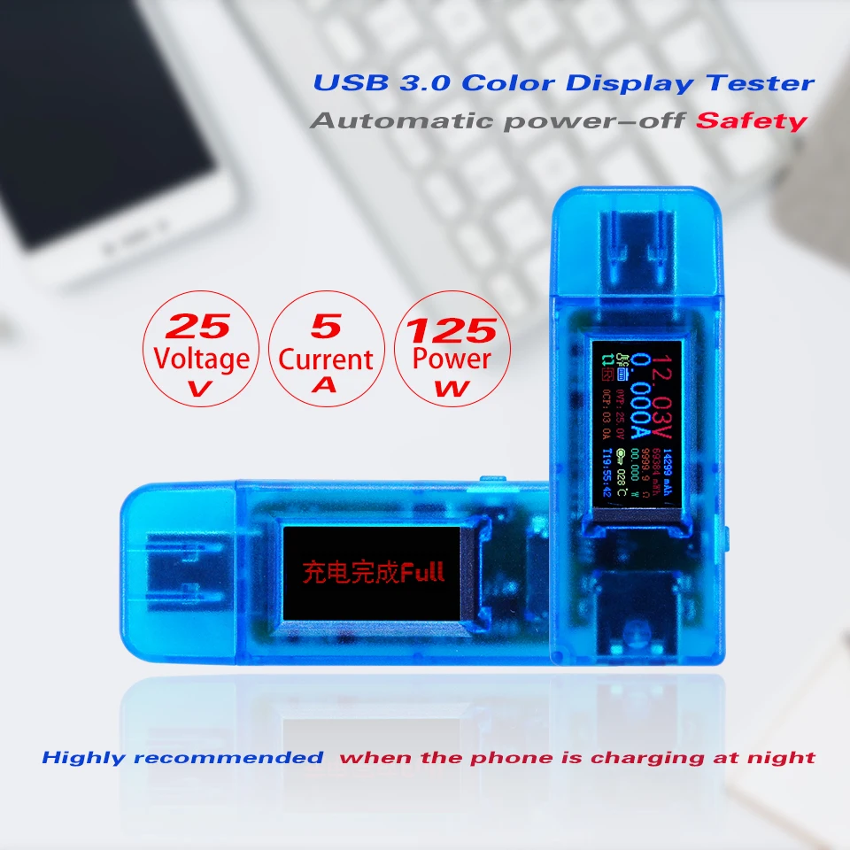 USB 3.0 Tester 24 in1 Mjerač Snage dc Digitalni Voltmetar Voltimetro Voltmetar Power Bank vat-sat metar Tester Napona Detektor
