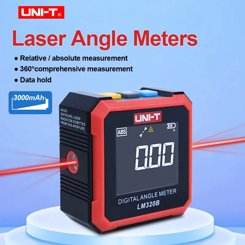UNIT LM320A LM320B Digitalni Laserski Kutno Ravnalo Magnetski Угломер E-Kutomjer Mini Kutak Tester