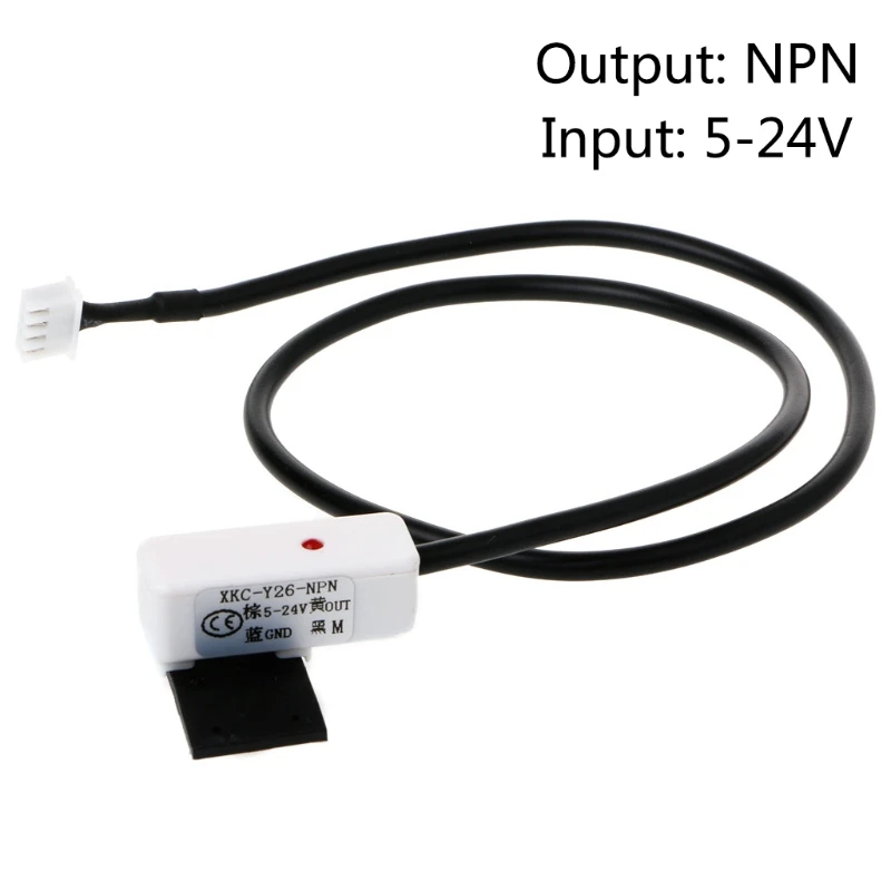 Beskontaktni senzor nivoa vode senzor razine tekućine prekidač detektor za cisterne za cijevi DC5-12V NPN Izlazni signal-signal NPN