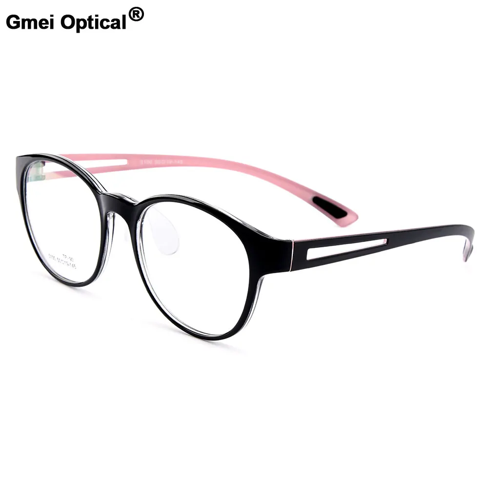 Gmei Optički Ultra TR90 Ženske Optički rimless za naočale s punim okviri, Plastične, za Naočale za djevojčice od kratkovidnosti, 6 Boja, Opcionalno M5100