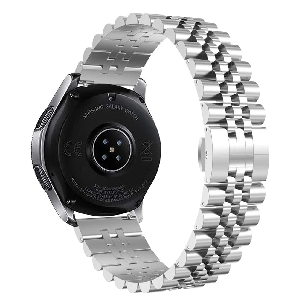 za Samsung Galaxy Watch 3 45 mm Uzicom 20 mm 22 mm Быстросъемный Remen od Nehrđajućeg Čelika za Galaxy Watch 4 Klasična narukvica 46 mm