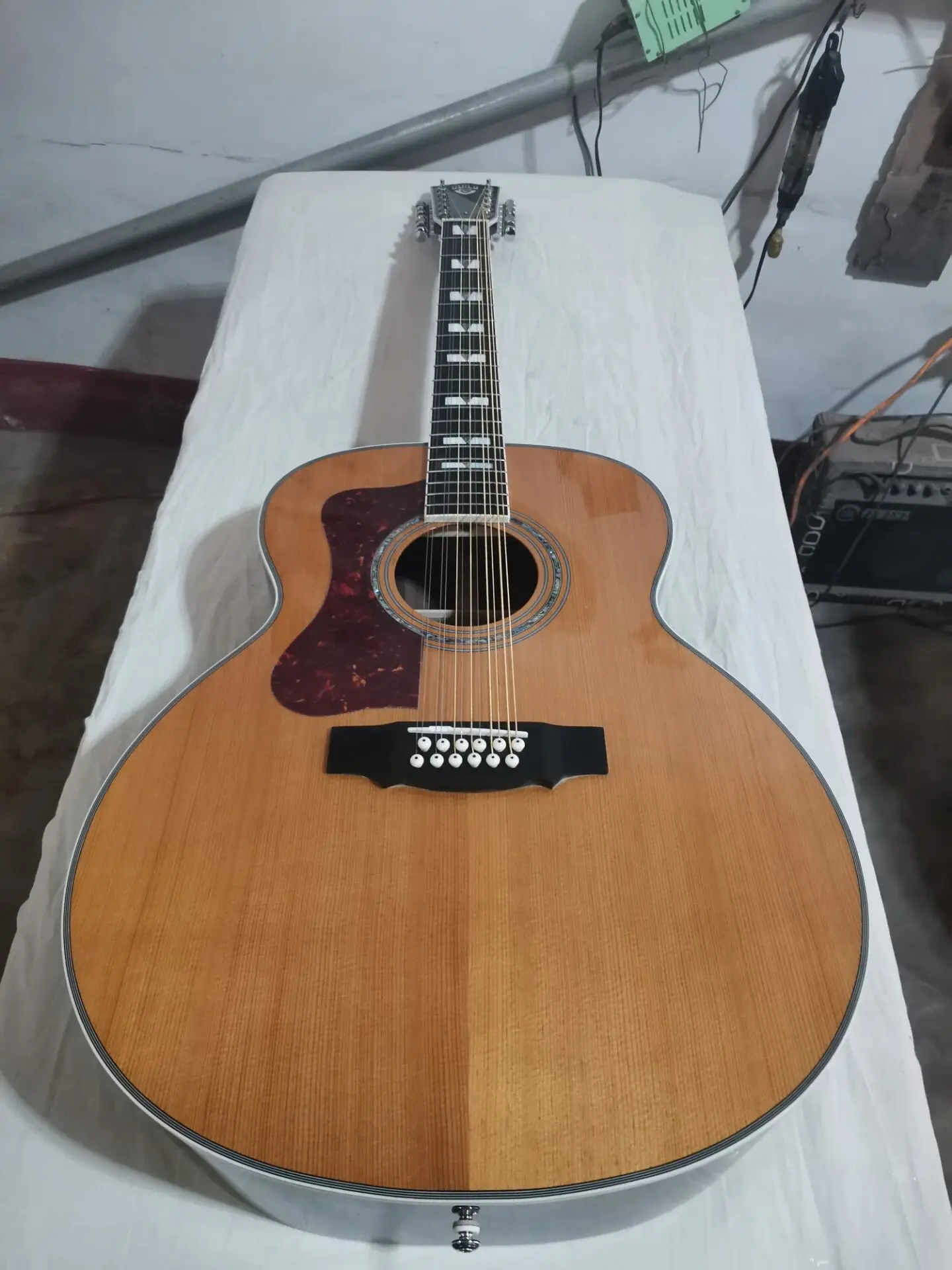 besplatna dostava crno stablo F512 div gitara ljevak 12 струнная akustična snažna električna gitara stil ceh ljevak gitara