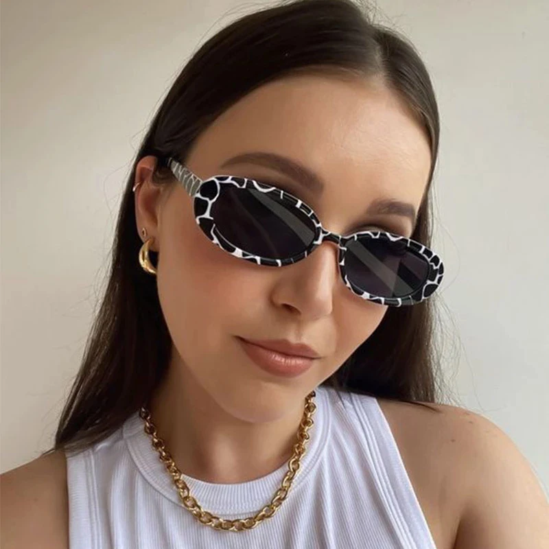 OLOPKY Malo Retro Sunčane Naočale Ženske 2022 Luksuzne Marke Dizajnerske Naočale za Žene/Muškarce Ovalne Naočale Ženske Berba Oculos De Sol