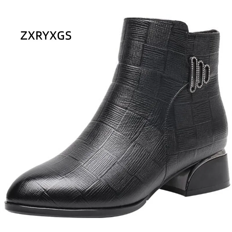 ZXRYXGS/cipele od bičevati reljefni, jesensko-zimske ženske čizme, 2022 godine, Velike Dimenzije, cipele Martin na debelim petama, mondeno cipele