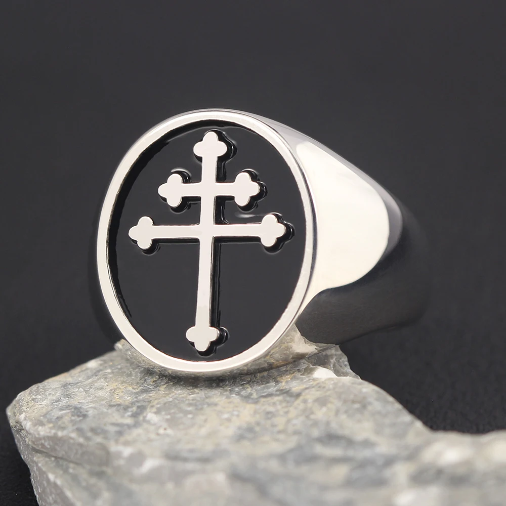 Starinski križ Лотарингского крестоносца Vojni križ Templara, Elegantan prsten od srebra.