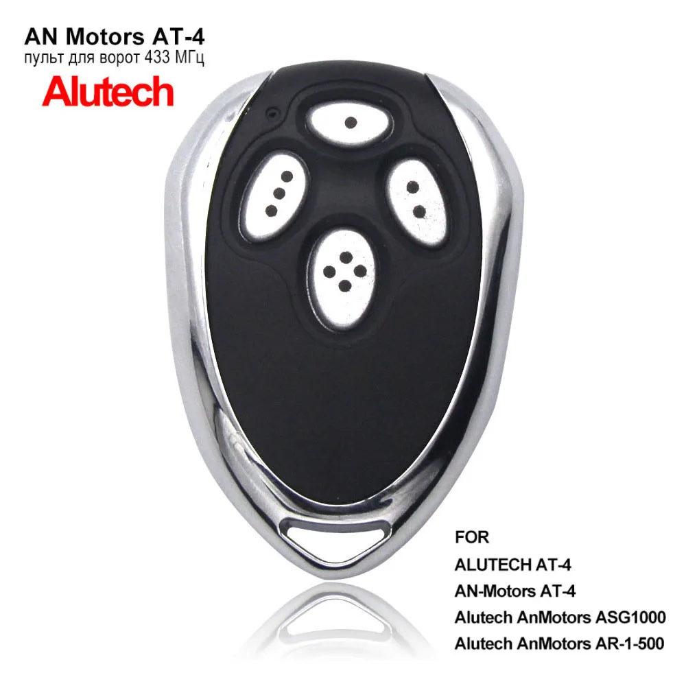 Alutech AT-4 daljinski Upravljač 433 Mhz AR-1-500 ASG 600 AN-Motors AT-4 ASG1000 Pokretna kod 4 gumba za daljinsko upravljanje garažnim mjestom vrata