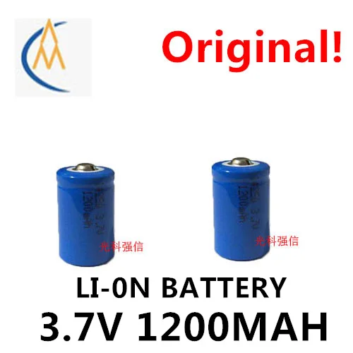 2 kom. Novi Sharp CR14250 ionska punjiva baterija 14250 3,6 v/3,7 U 1/2 AA 1200 mah Laserska olovka svjetiljku