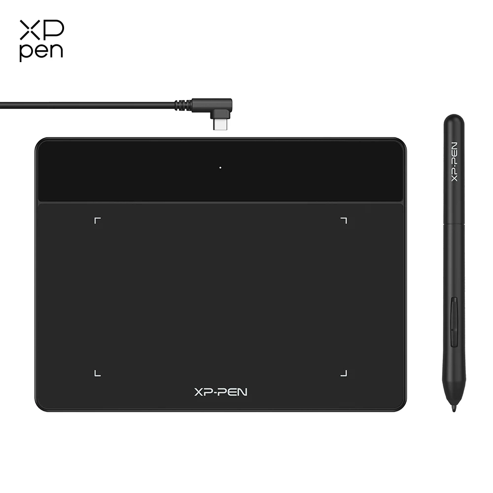 XPPen Deco Fun S Grafički tablet s dijagonalom od 6,3 * 4 inča, digitalni tablet za crtanje, bez baterije, 8192 razine nagiba, podrška za Android Mac Windows