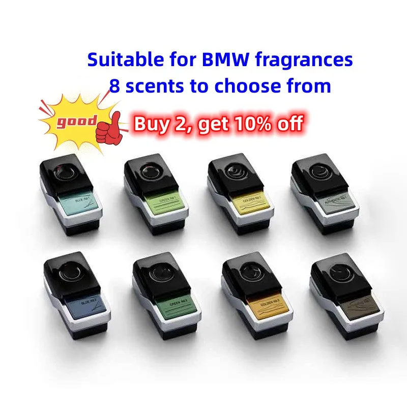 Pogodan za BMW G11 G12 G38 G30 osvježivač zraka 8 mirisa originalni plavi konus auto parfema aroma sustav za punjenje